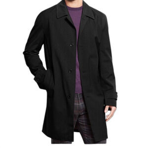 Michael Kors Black Raincoat Size 44 Long